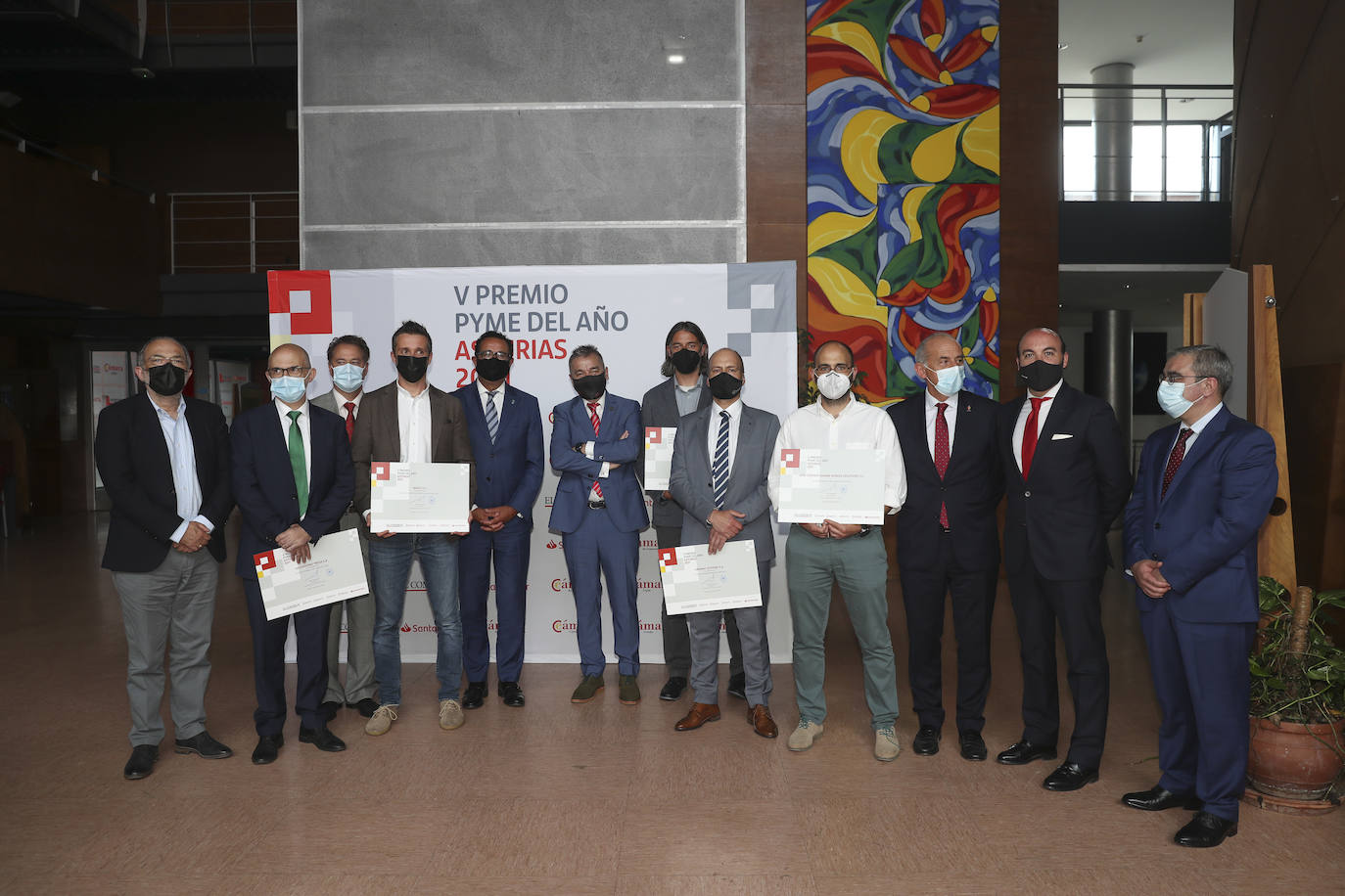 Crivencar Tierra Astur logra el galardón Pyme del Año, que distingue también a Uromac, Naeco, Tresa, Taxus y ADN Context-Aware.
