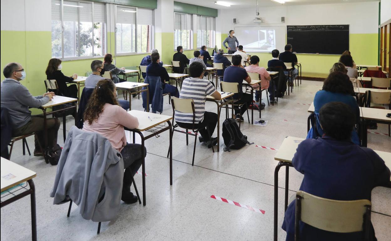 Oposiciones al cuerpo de profesores de Secundaria y FP en Asturias.