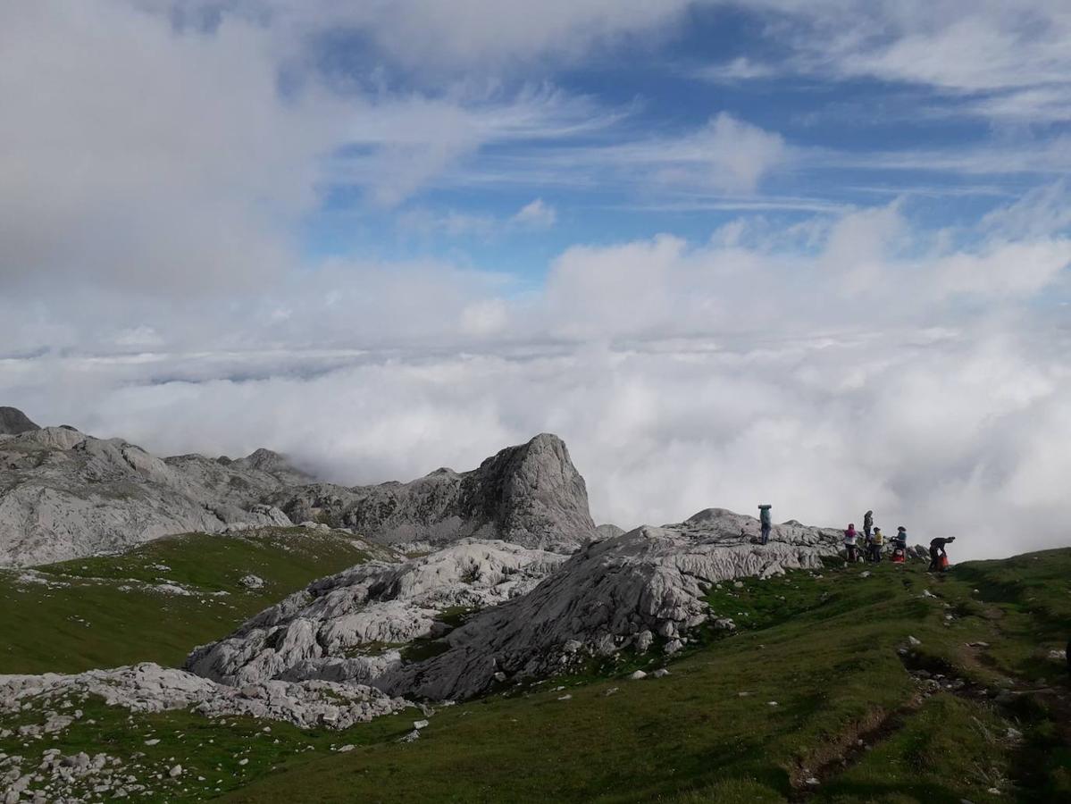 Subida desde Vegarredonda.