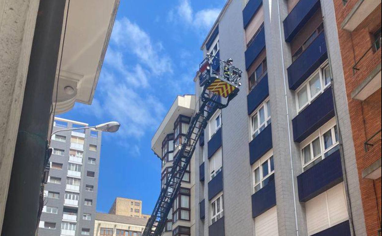 Hallan el cadáver de un hombre en su vivienda de Gijón gracias al ladrido incesante de su perro