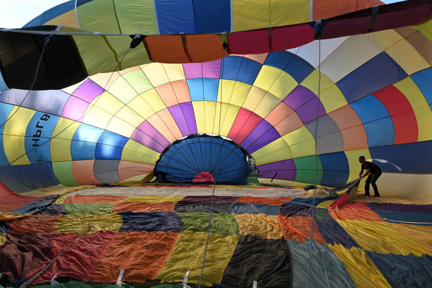 El «European Balloon Festival», celebro su 25ª edición este mes de julio en Igualada (Barcelona). La concentración de globos aerostáticos más importante de España y del sur de Europa
