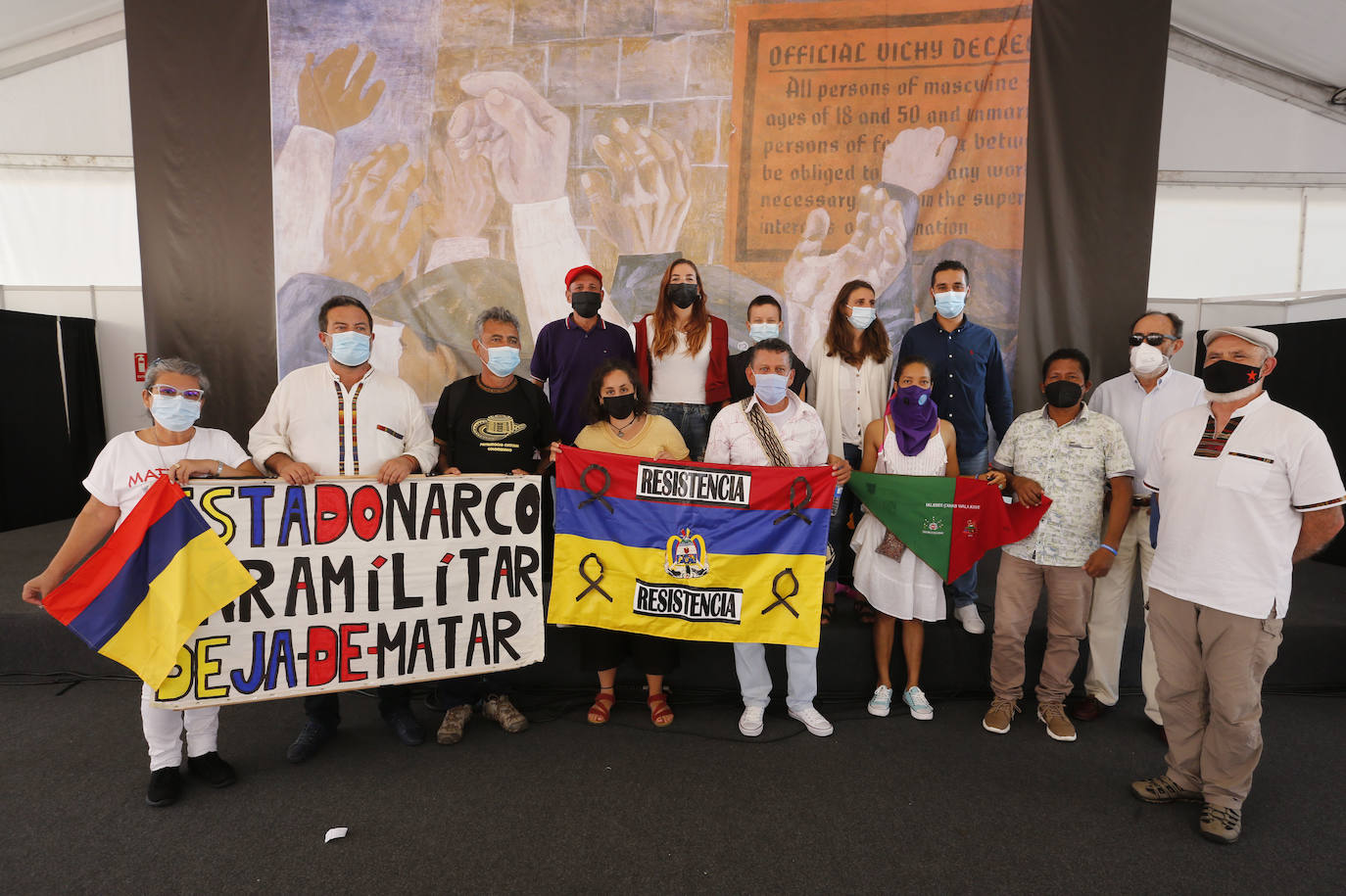 Fotos: Clausura a una Semana Negra con éxito de afluencia