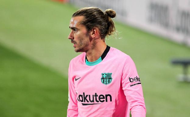 Antoine Griezmann, en un partido de la pasada temporada. 