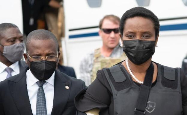 La primera dama de Haití Martine Moise 