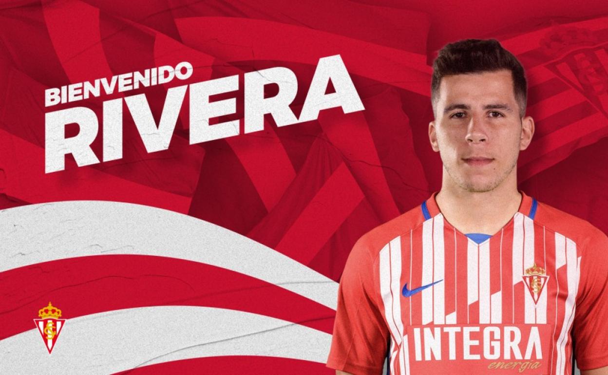 El Sporting firma a Christian Rivera por cuatro temporadas