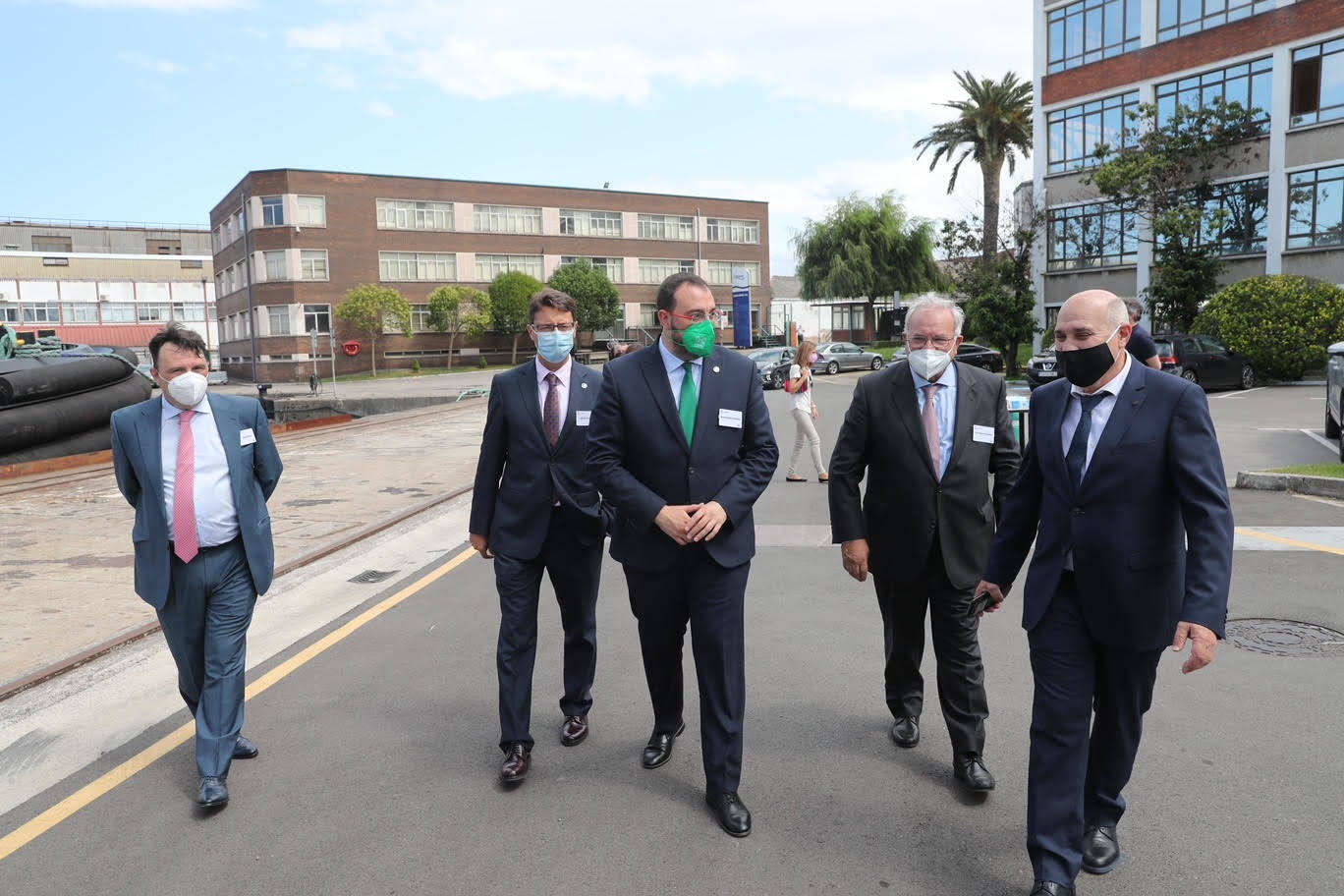 El 'Blue Eagle' es un petrolero fabricado en el astillero gijonés, con 106 metros de eslora, que operará en el golfo de México