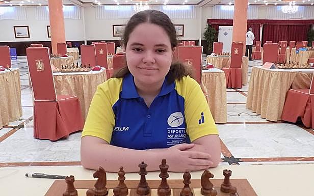 Paula Martínez, del Club Ciudad Naranco.