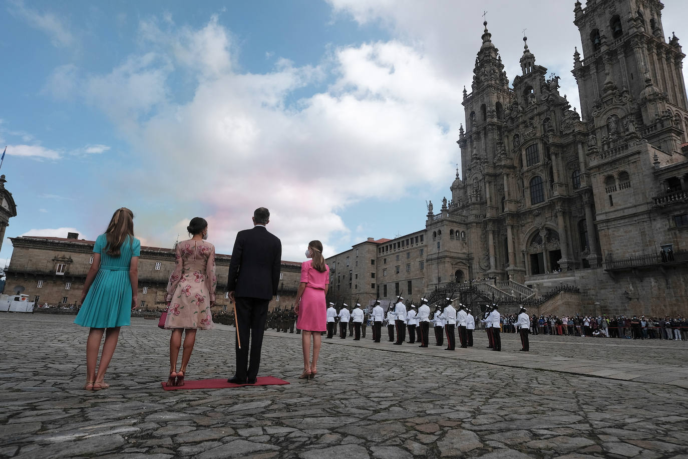 Fotos: La Familia Real preside la ofrenda al Apóstol Santiago
