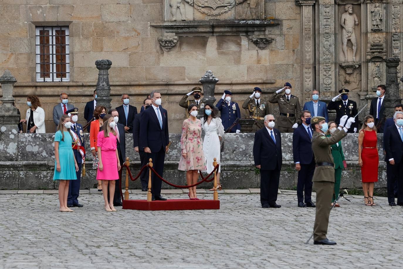 Fotos: La Familia Real preside la ofrenda al Apóstol Santiago