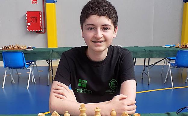 Miguel Suárez, del Club Ciudad Naranco. 