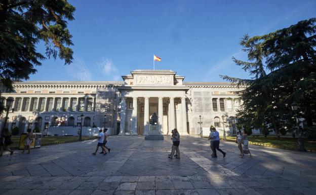 El Museo del Prado, uno de los atractivos del paseo de Recoletos.