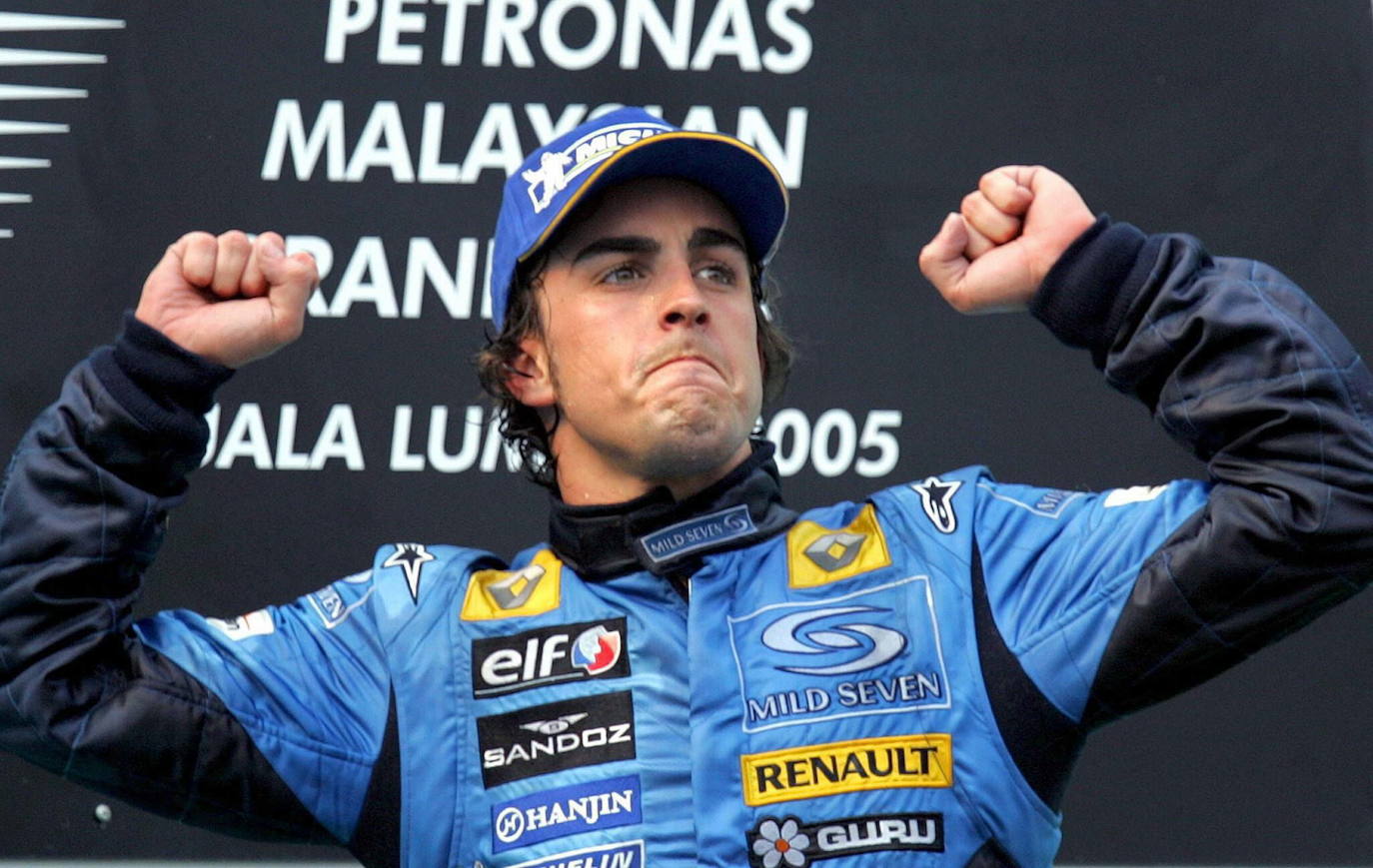 Fernando Alonso cumple 40 años. Repasamos su trayectoria con las mejores imágenes de su carrera. 