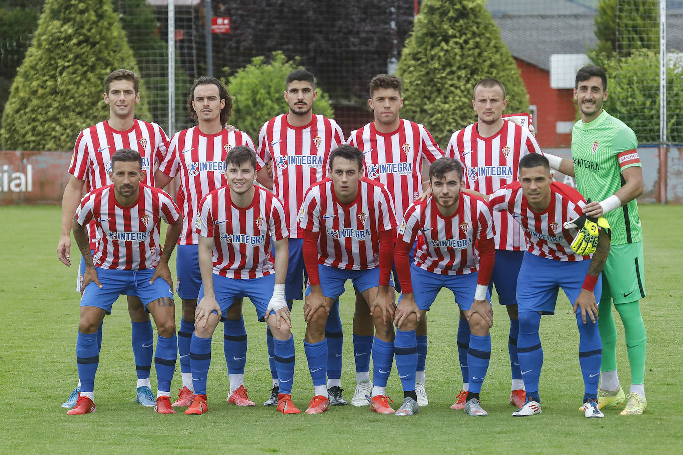 Un momento del partido disputado