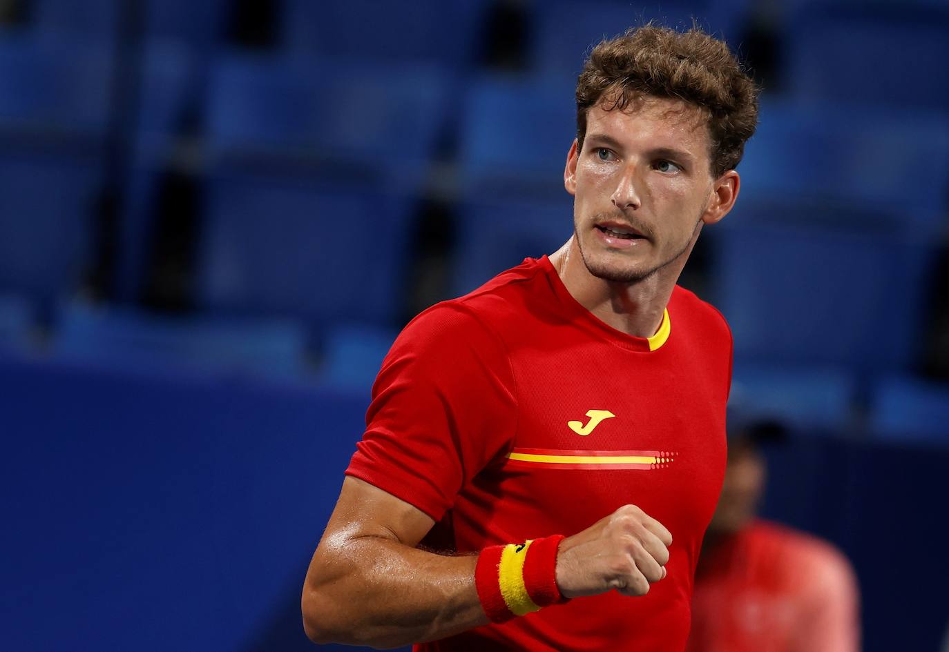 El tenista gijonés se ha clasificado para las semifinales de los Juegos Olimpicos de Tokio tras batir en dos sets al ruso Daniil Medvédev. Carreño venció por 6-2 y 7-6 (7-5) y se medirá en semifinales al Khachanov. 