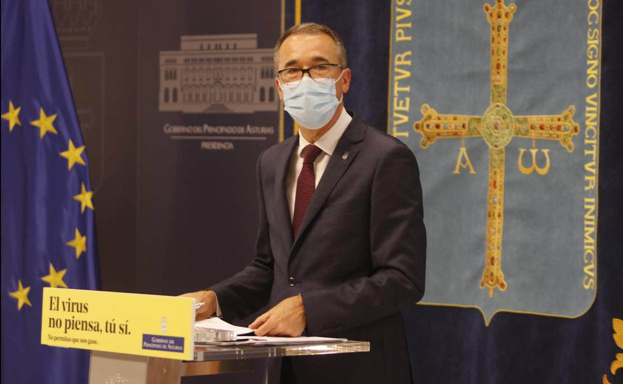 Pablo Fernández, consejero de Salud.