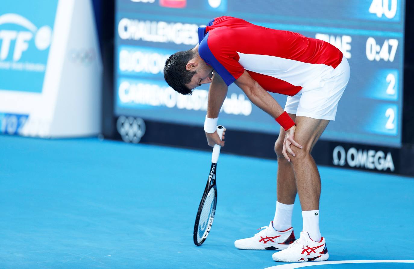 El tenista asturiano Pablo Carreño ha logrado una medalla de bronce en sus primeros Juegos Olímpicos. Se trata del primer gijonés en lograr una medalla olímpica en deporte individual desde Pedro Pidal. Carreño venció a Novak Djokovic, número uno del mundo, en un intenso partido de casi tres horas en el que desquició en muchos momentos al serbio