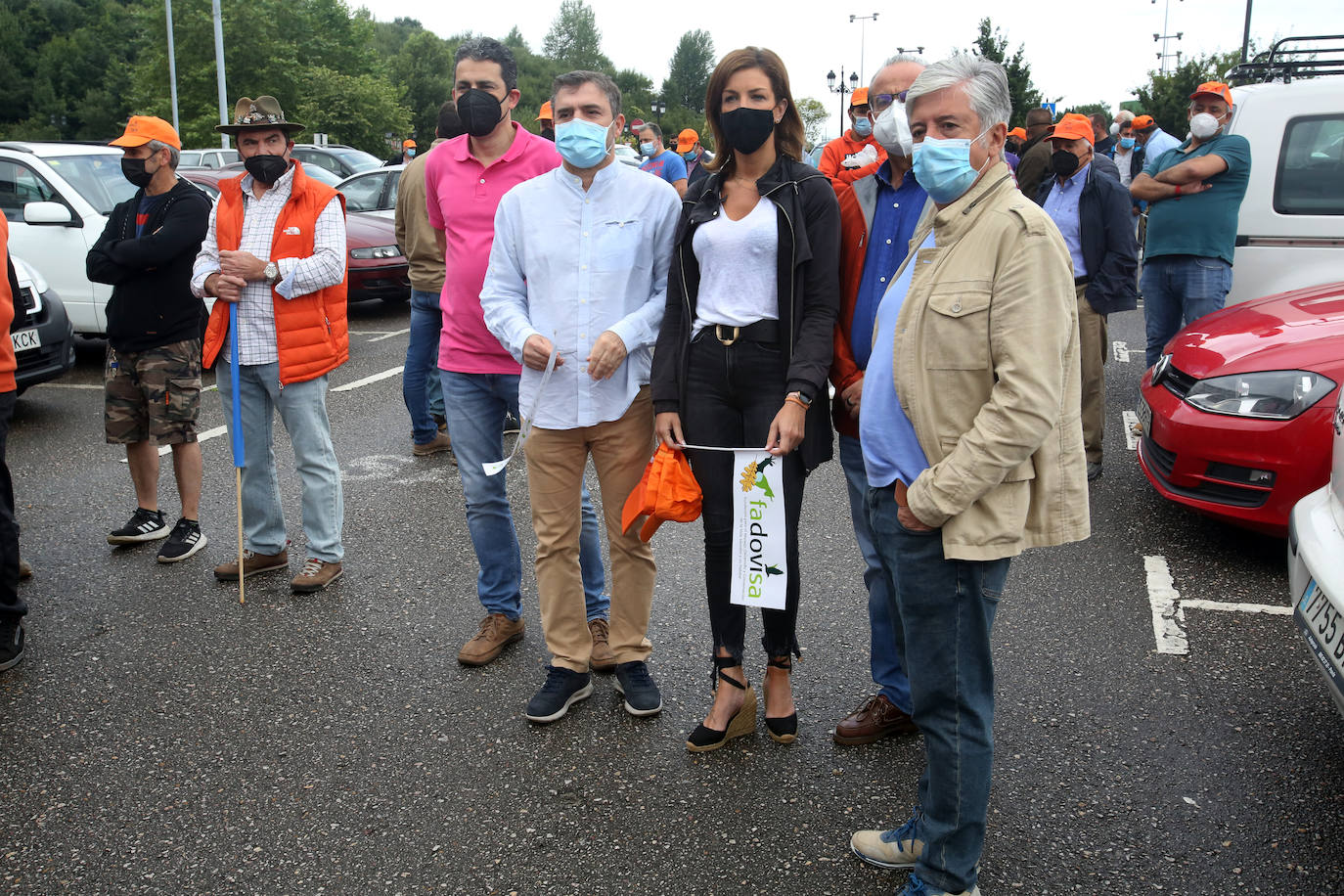 Fotos: rotesta en defensa del medio rural, la caza y la pesca