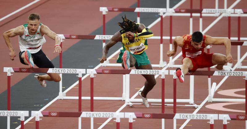 España se jugará el oro en fútbol ante Brasil. Portela se lleva la plata. Las de waterpolo y Asier Martínez entran en semifinales.