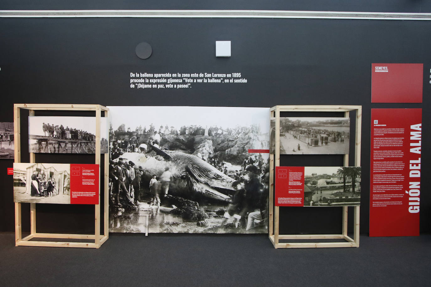 La Feria de Muestras ha acogido la exposición Semeyes, que recopila imágenes de tiempos pasados y ha contado con gran expectación en su inauguración.