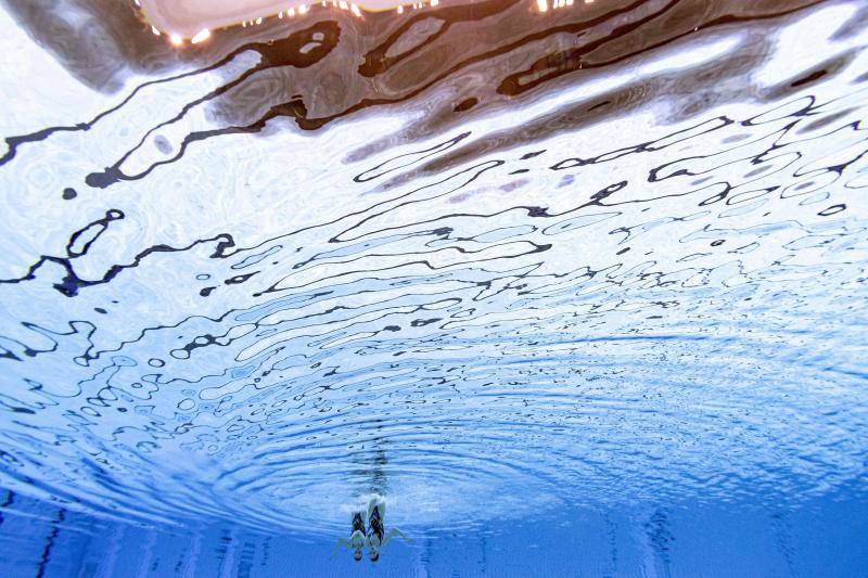 Fotos: El espectáculo de los Juegos en el agua