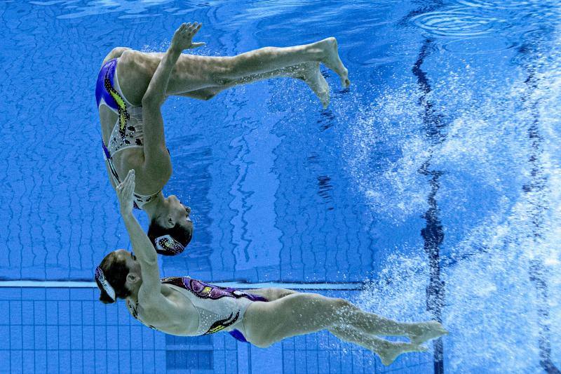 Fotos: El espectáculo de los Juegos en el agua