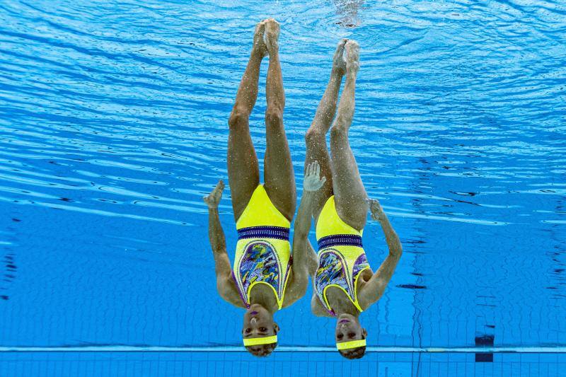 Fotos: El espectáculo de los Juegos en el agua