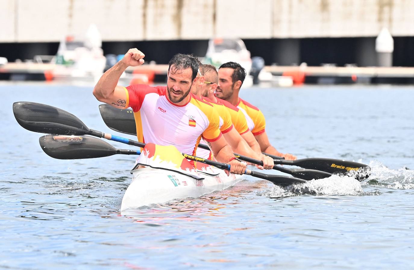 Fotos: Saúl Craviotto y el K4 español, medalla de plata en Tokyo 2020