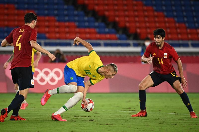 Fotos: La final olímpica entre Brasil y España, en imágenes