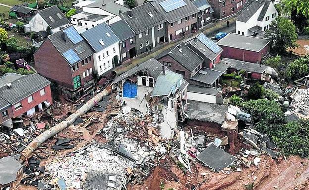 Las inundaciones devastaron las dos Renanias en Alemania el mes pasado tras unas lluvias torrenciales.