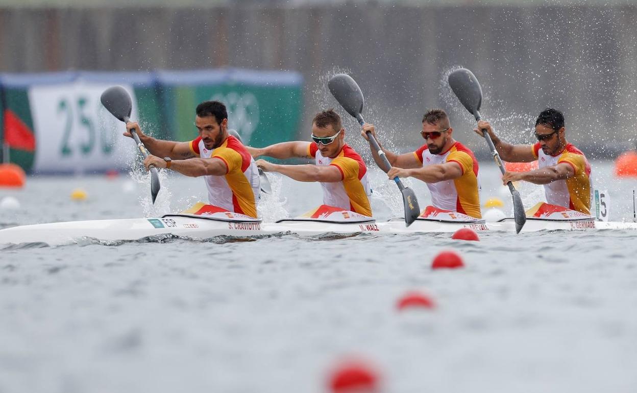 Tokio 2020 | Piragüismo: Plata para el K4 en el canal de las ostras invasoras