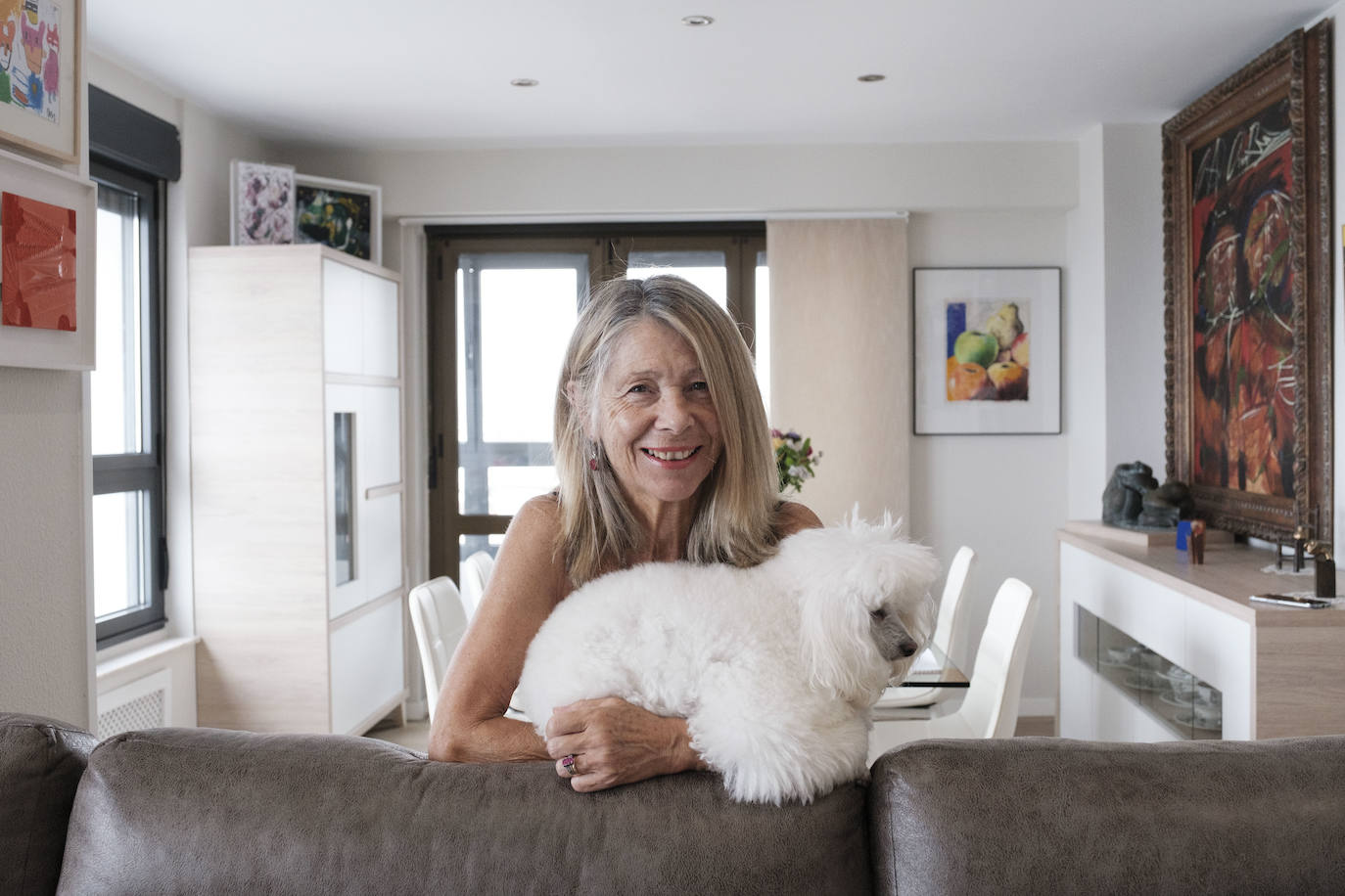 En el Náutico. La altura de la vivienda permite disfrutar de una panorámica de Gijón y sus alrededores