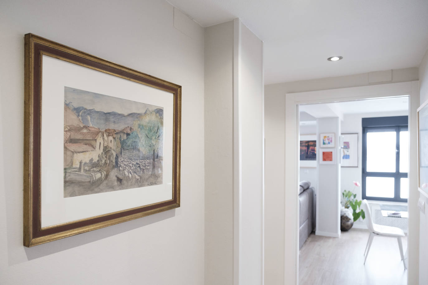 En el Náutico. La altura de la vivienda permite disfrutar de una panorámica de Gijón y sus alrededores