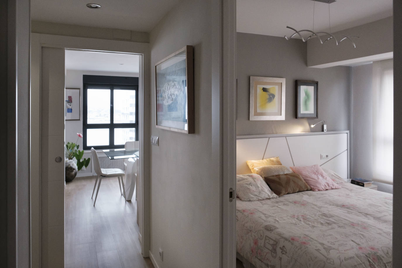 En el Náutico. La altura de la vivienda permite disfrutar de una panorámica de Gijón y sus alrededores