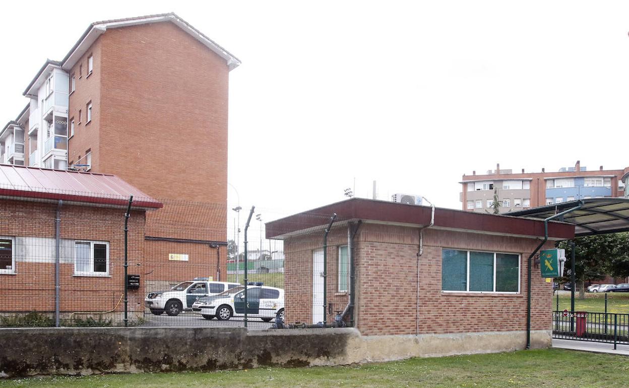 Comandancia de la Guardia Civil de Gijón en Contrueces. 