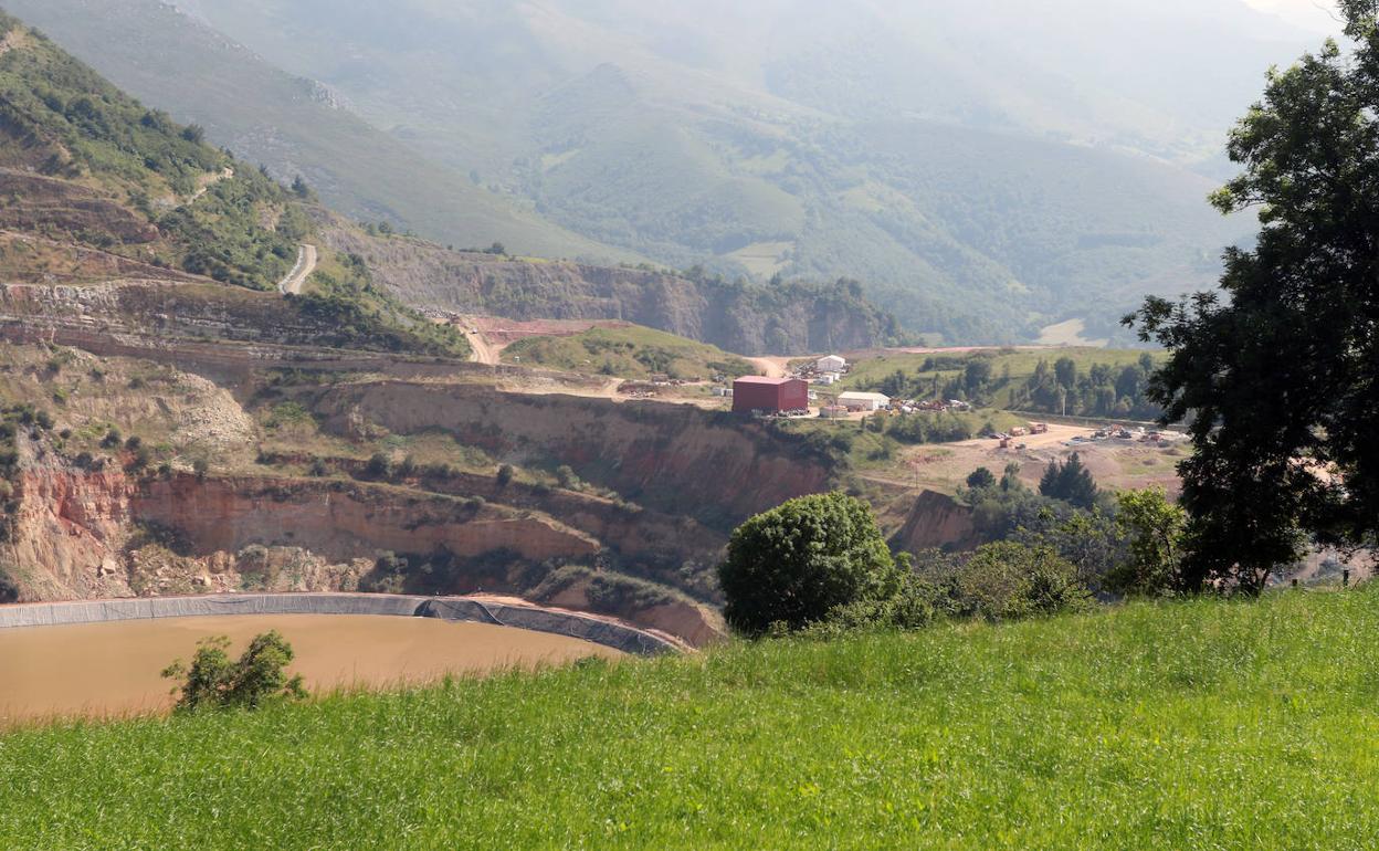 Mina de oro de Boinás, en Belmonte de Miranda