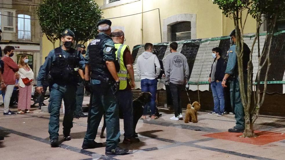 Así opera la Guardia Civil contra los botellones en Asturias