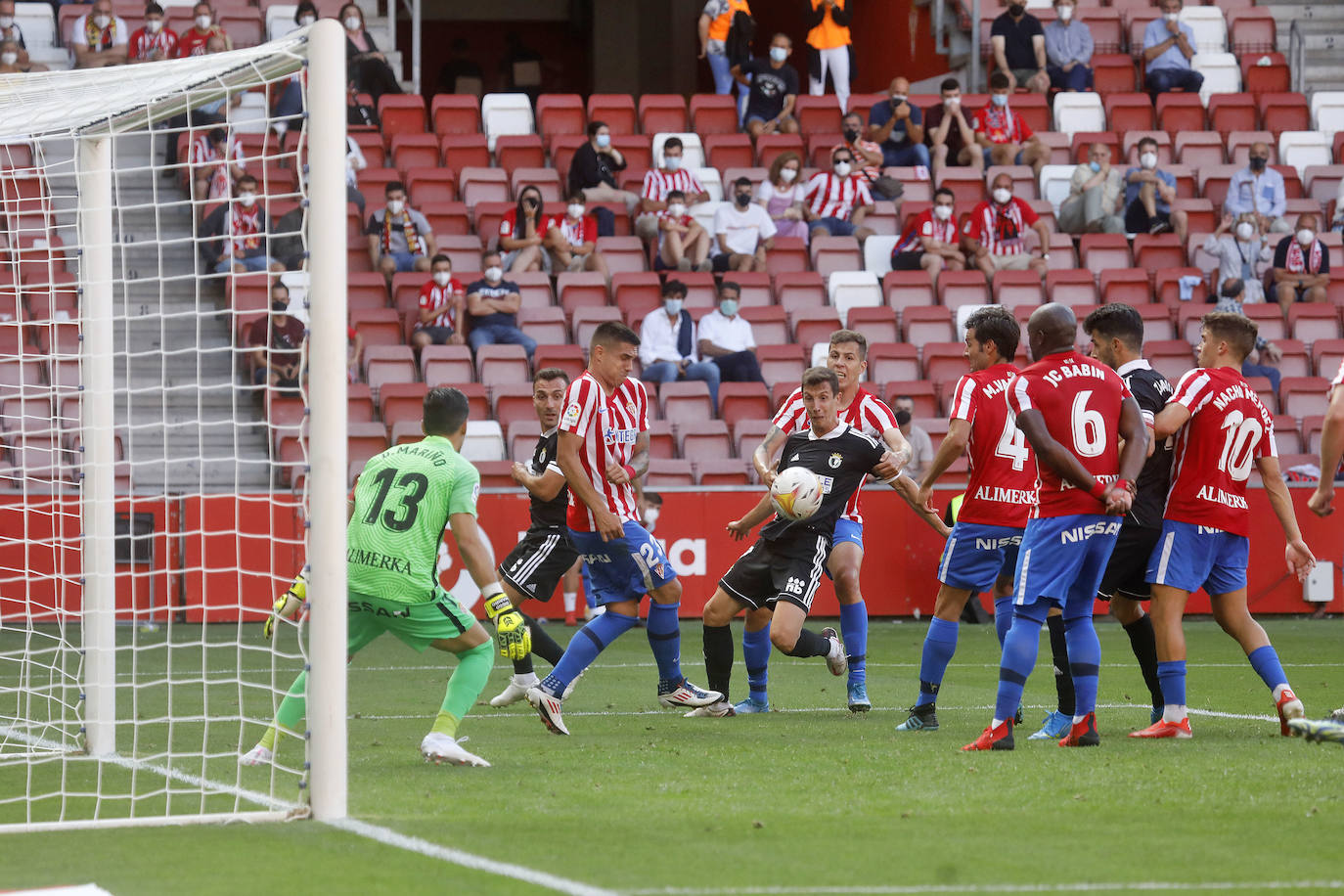 Fotos: Las mejores imágenes del Sporting - Burgos