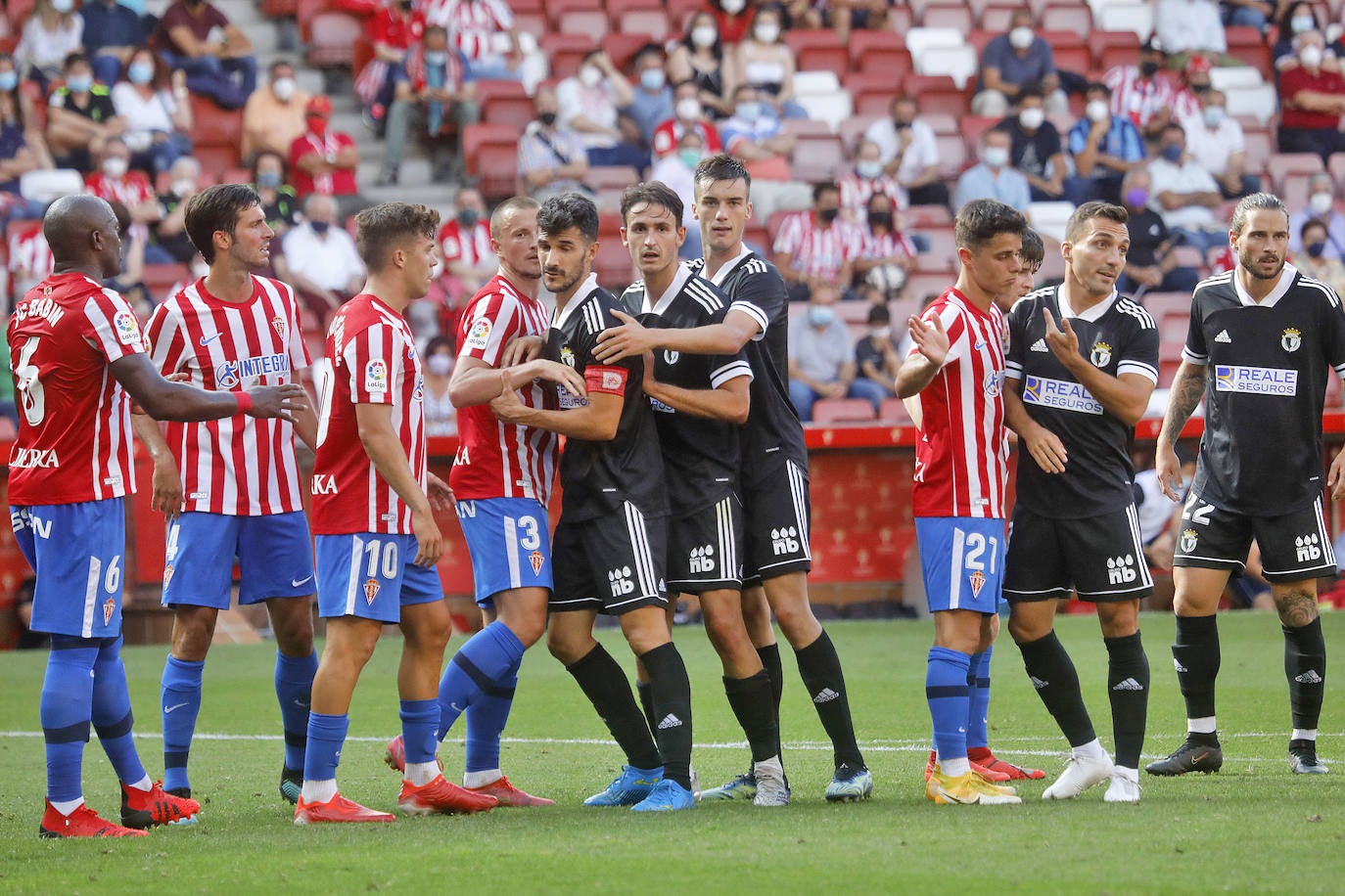 Fotos: Las mejores imágenes del Sporting - Burgos