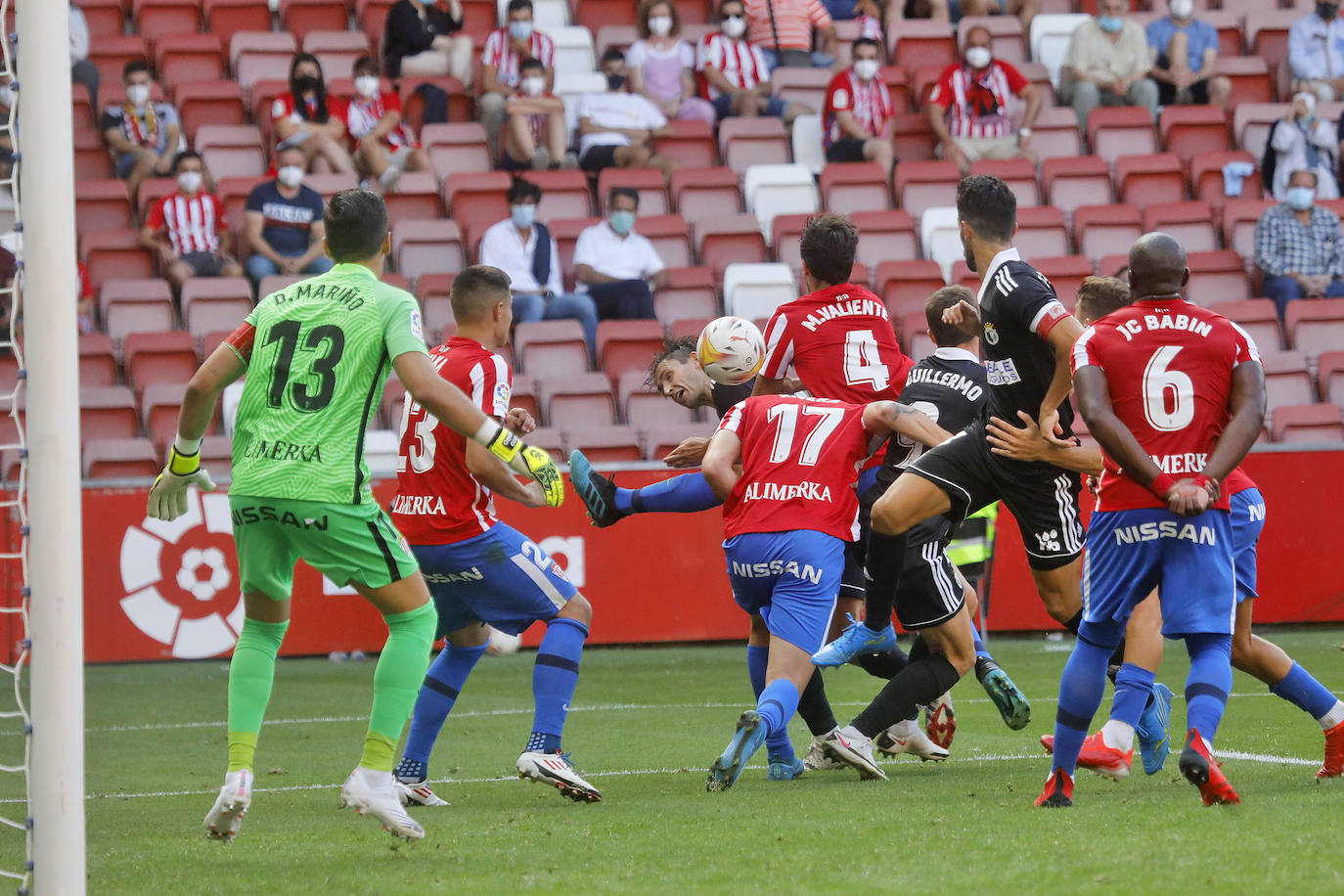 Fotos: Las mejores imágenes del Sporting - Burgos