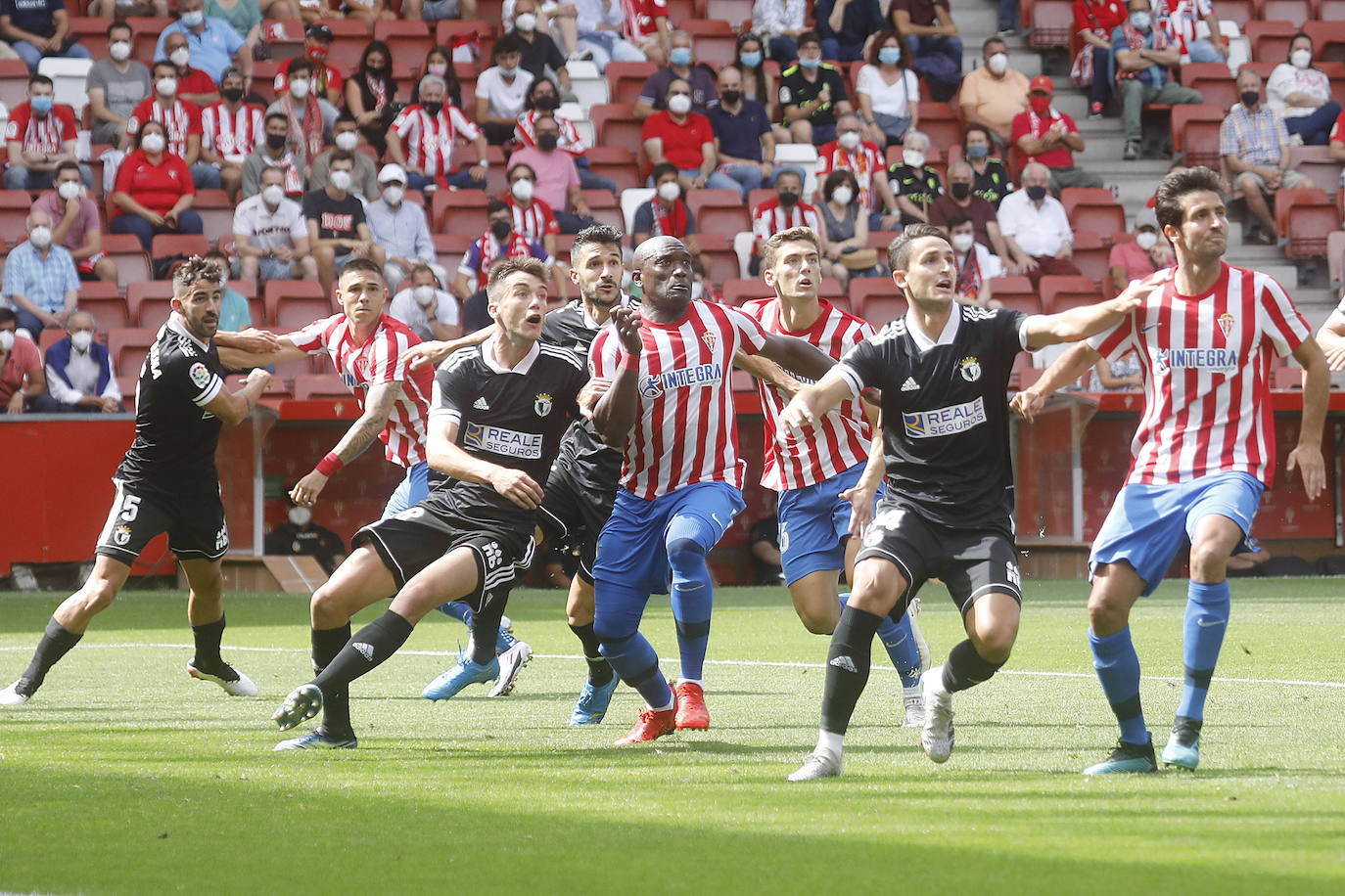 Fotos: Las mejores imágenes del Sporting - Burgos