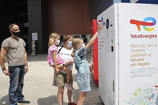 1.020 envases reciclados en siete días 