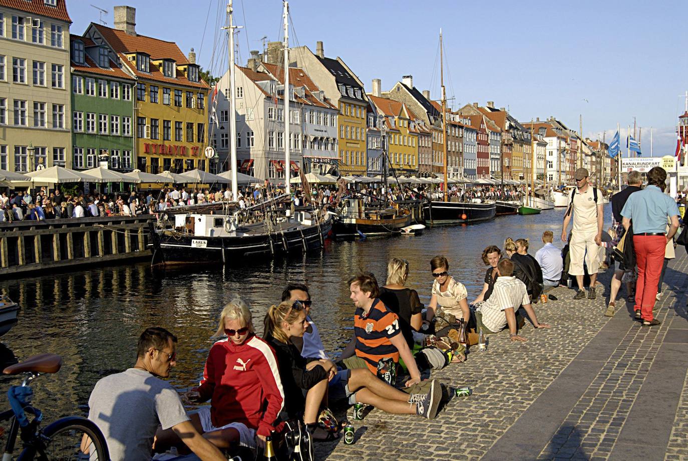 Nyhavn, Copenhague.