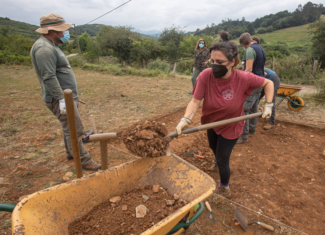 La excavación de la villa romana de La Estaca desvela restos de trabajos de fundición de hierro