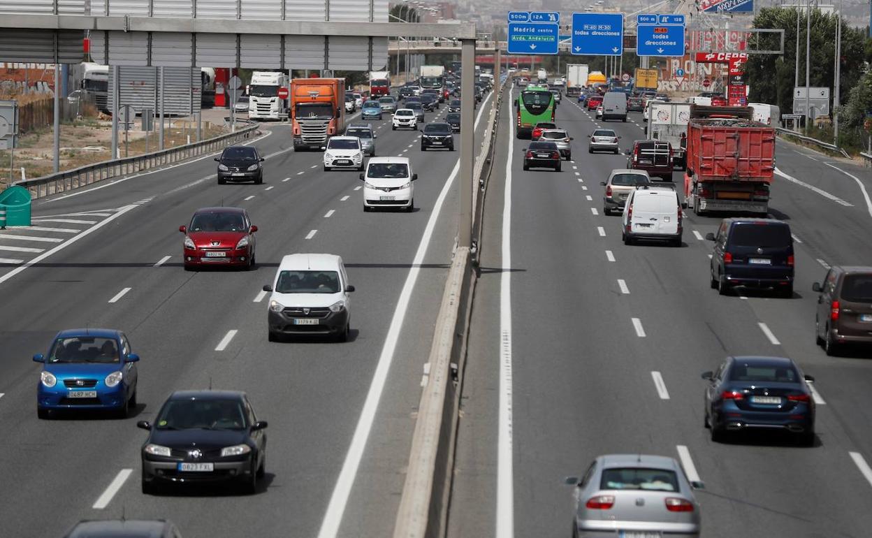 Tráfico en las carreteras españolas 