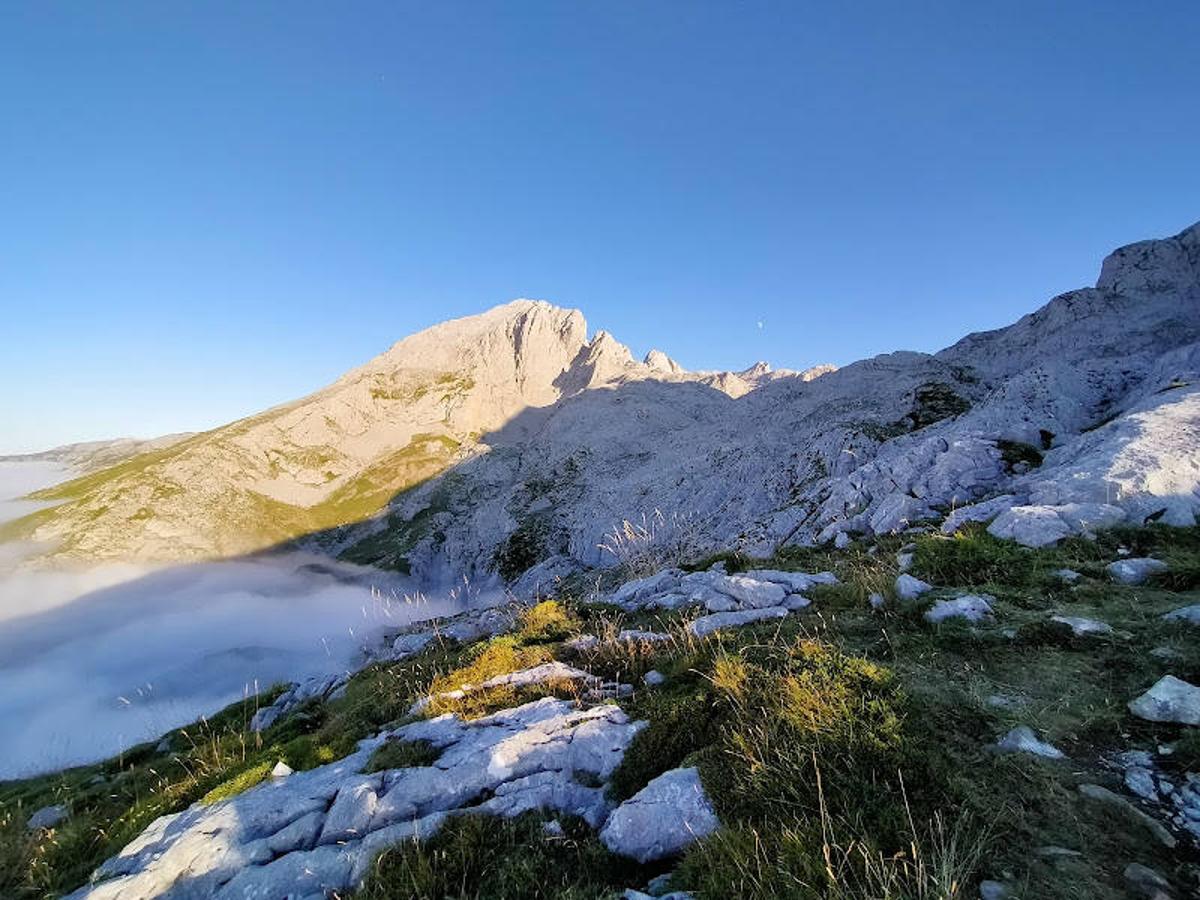 Vistas al Pico de Albo.