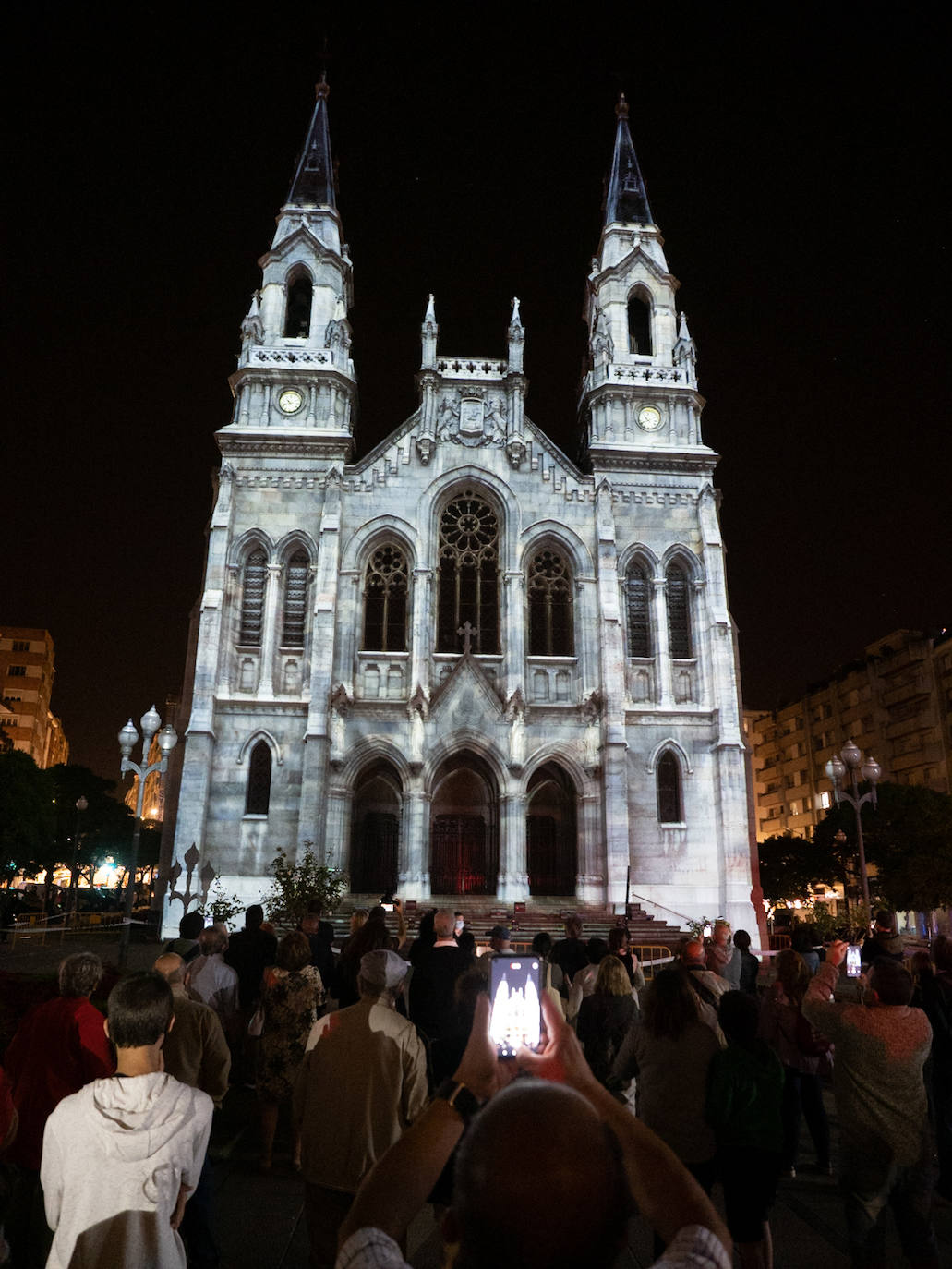 Fotos: Un espectáculo de luz y fuego en Santo Tomás