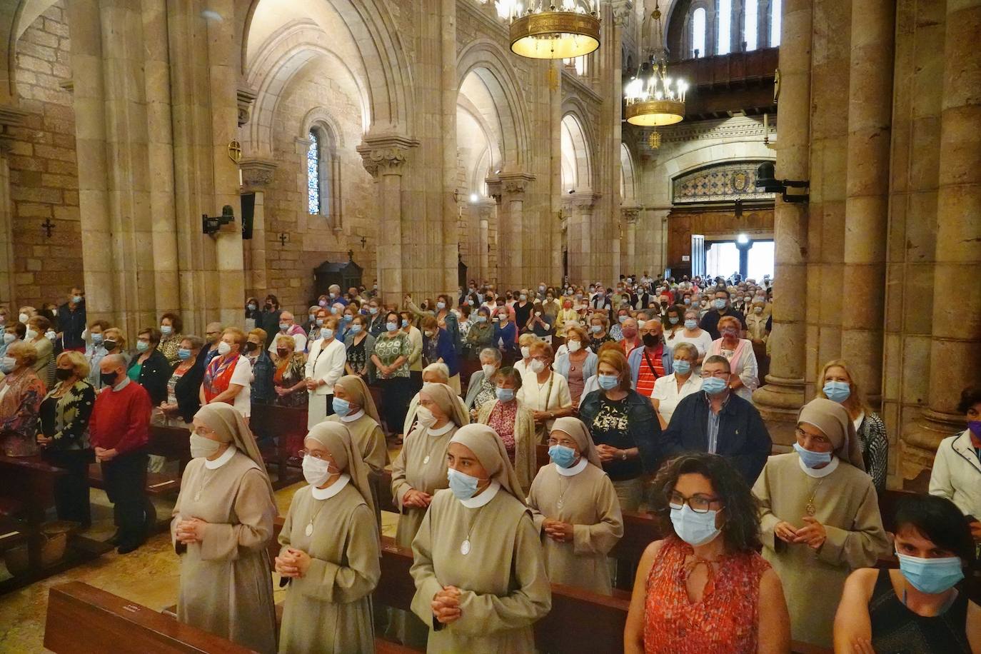 Fotos: Comienza la novena de la Santina en la Basílica de Covadonga