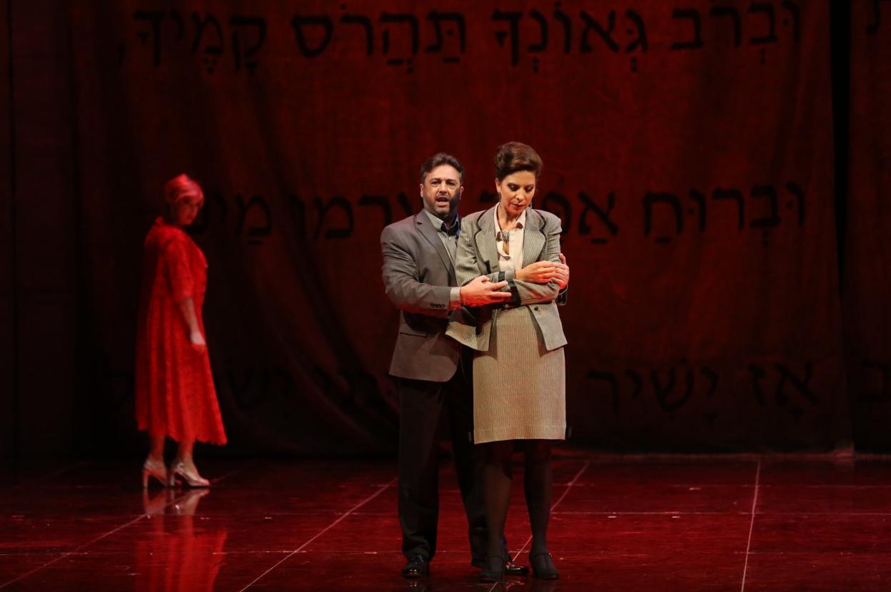 Silvia Dalla Benetta, Antonio Gandía y Theresa Kronthaler (Ismaele, Abigaille y y Fenena). 