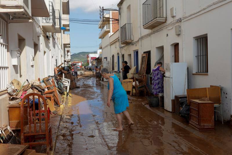 Las fuertes lluvias que ha provocado la DANA en el centro y este del país han dejado un rastro de destrucción en numerosas provincias.