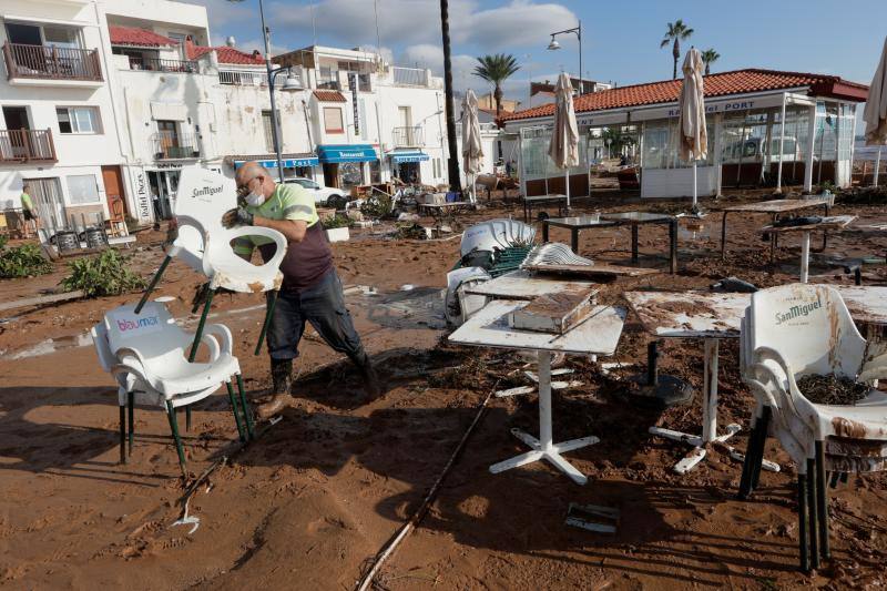 Las fuertes lluvias que ha provocado la DANA en el centro y este del país han dejado un rastro de destrucción en numerosas provincias.